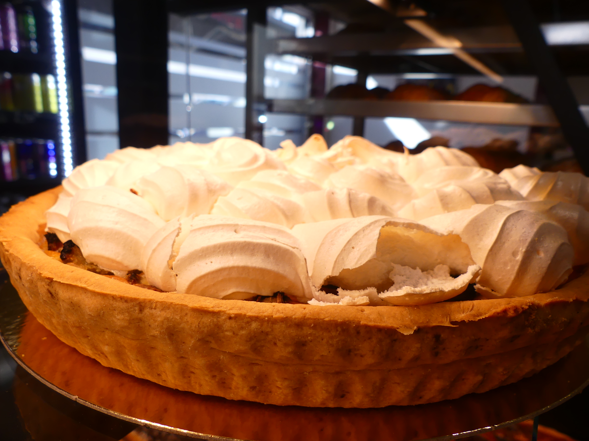 tarte au citron avec une belle meringue